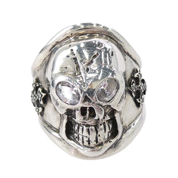 Loree Rodkin ローリーロドキン SKULL RING スカル ジルコニアアイ