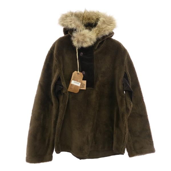 TENDERLOIN（テンダーロイン） T-D2 ファーカラー ハーフボタンアップ