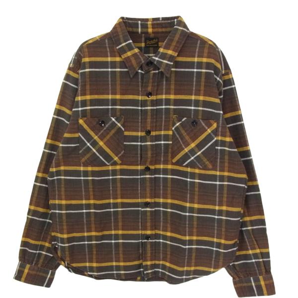 TENDERLOIN ヘビーフランネルチェックシャツ ネルシャツ S相当 長袖 TENDERLOIN（テンダーロイン） T-HEAVY FLANNEL SHT チェック ヘビー