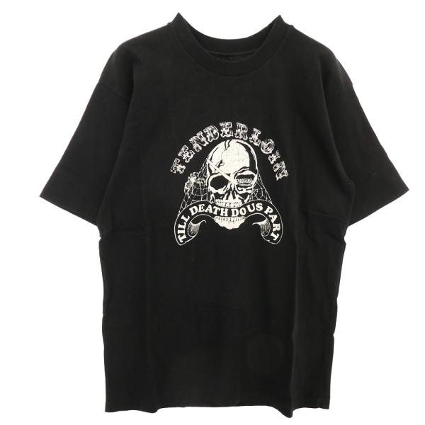 [週末限定価格]THE TENDERLOINS Tシャツ ブラック M TENDERLOIN（テンダーロイン） T-TEE TILL DEATH DO US PART スカル