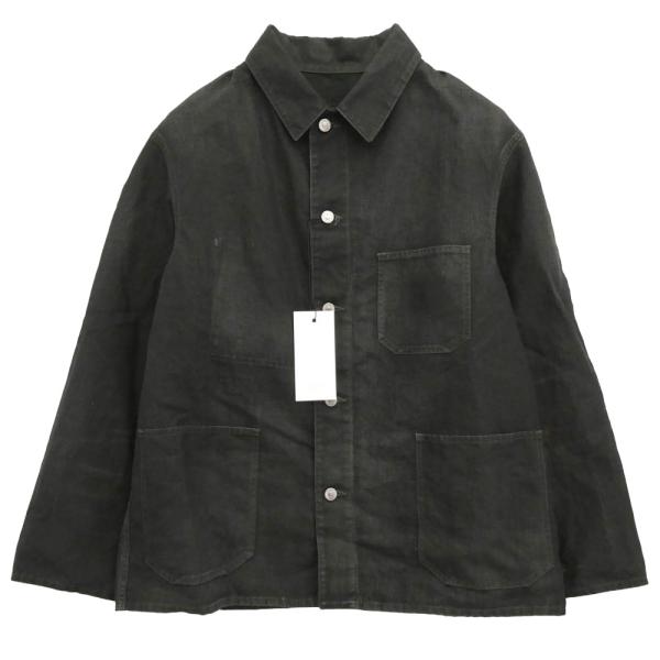 A.PRESSE アプレッセ 25SS 25SAP-01-29H Vintage Black Linen Coverall