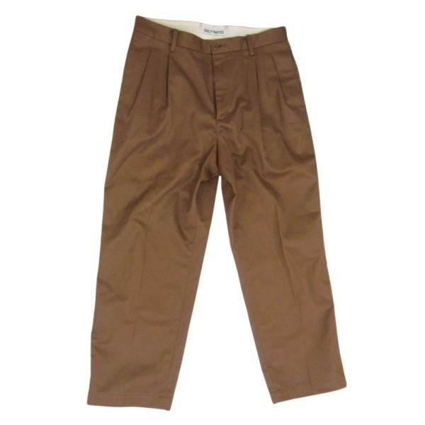 WACKO MARIA（ワコマリア） DOUBLE PLEATED CHINO TROUSERS ツータック