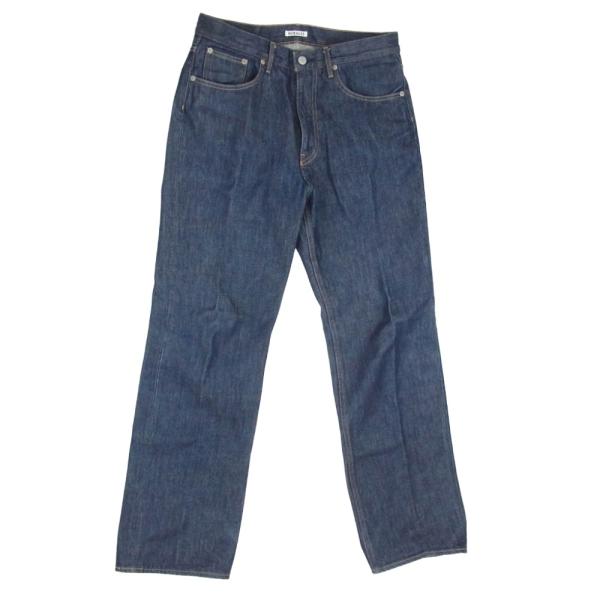 AURALEE オーラリー A00P01DM HARD TWIST DENIM 5P PANTS デニム