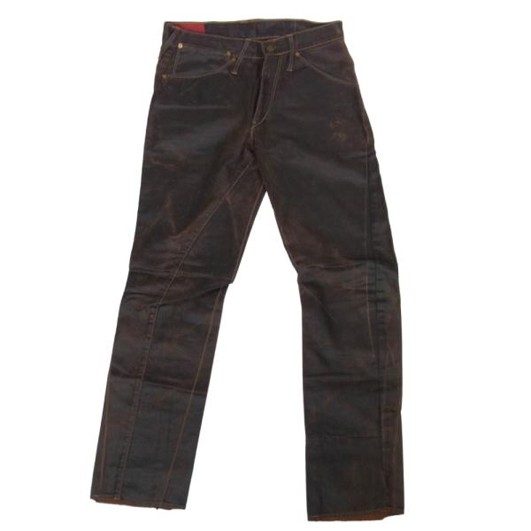 Levi's RED リーバイスレッド 樹脂コーティング 巻きスカート Levi's RED リーバイスレッド 立体裁断 レザーシンチバック