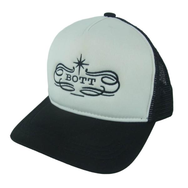 BOTT ボット 253BoTT70 Luxe Logo Mesh back 5 Panel Cap ロゴ