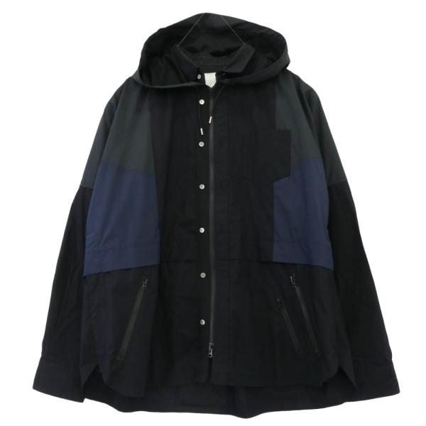 sacai 25SS コットンフルジップシャツ brand-life_6c09113ag0075ia86