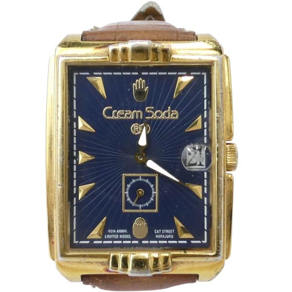 【新品未使用】CREAM SODA クリームソーダ 45周年記念限定 腕時計 クリームソーダ（CREAM SODA） 45周年記念 45th Anniversary 腕時計