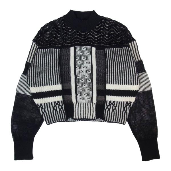 マメクロゴウチ mame kurogouchi 18AW MM18AW-KN024 Plating Mole Knit