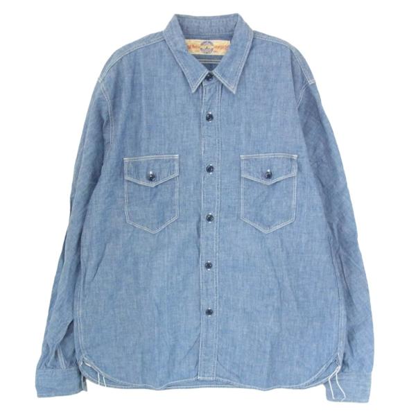 The REAL McCOY'S ザリアルマッコイズ UNIFORMS 長袖 シャンブレー