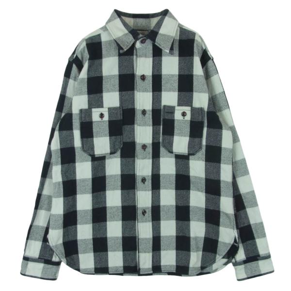 ウエアハウス　ブロックネルシャツ　Lサイズ 美品 WAREHOUSE ウエアハウス Lot 3104 FLANNEL SHIRTS ブロックチェック