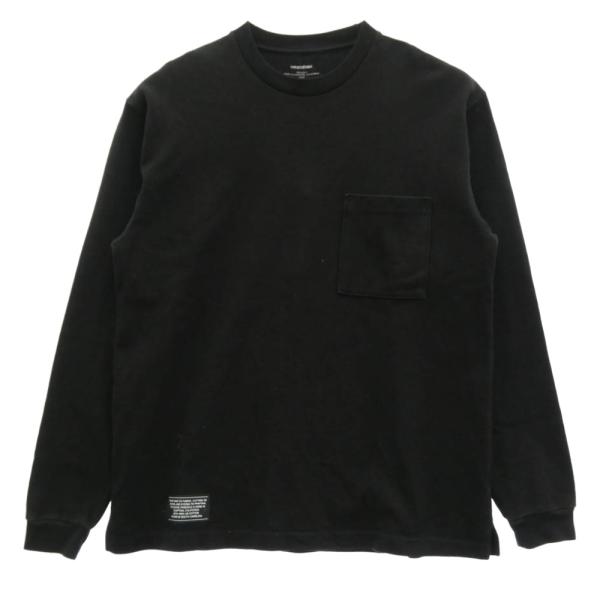 MINEDENIM マインデニム 25SS × BTSA Heavy weight Loose Fit L/S T-SH ヘビーウェイト ロングスリーブ カットソー ブラック系 M【中古】 MINEDENIM マインデニム 25SS × BTSA Heavy weight Loose Fit L/S T-SH