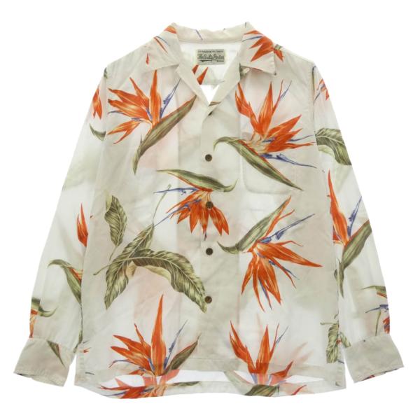 WACKO MARIA（ワコマリア） 18SS BIRD OF PARADISE L/S HAWAIIAN SHIRT