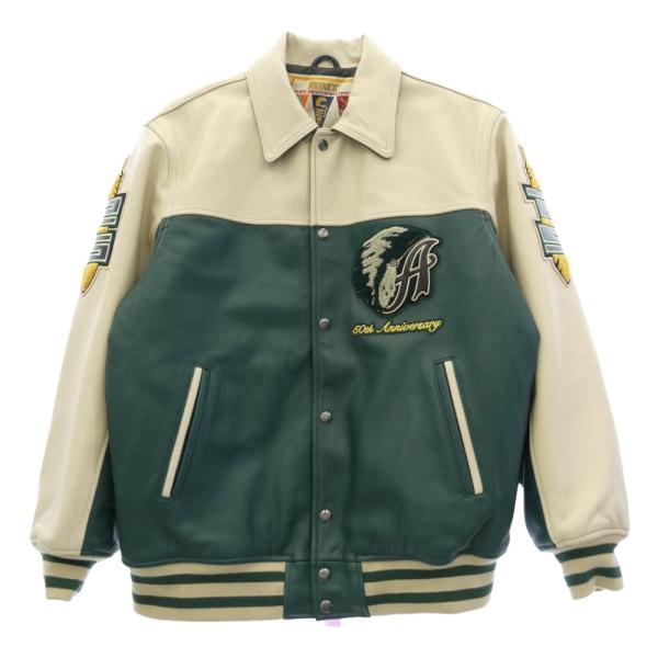 AVIREX STABRIDGE スタブリッジ 25AW x STABRIDGE スタブリッジ Varsity Jacket バーシティ ジャケット ブルゾン【美品】【中古】