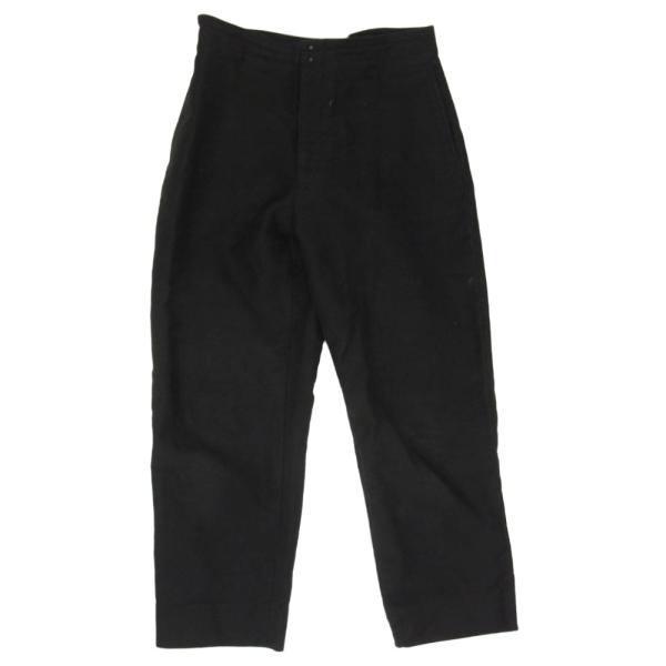 COMOLI コモリ 17AW L03-03011 モールスキン バックストラップ パンツ