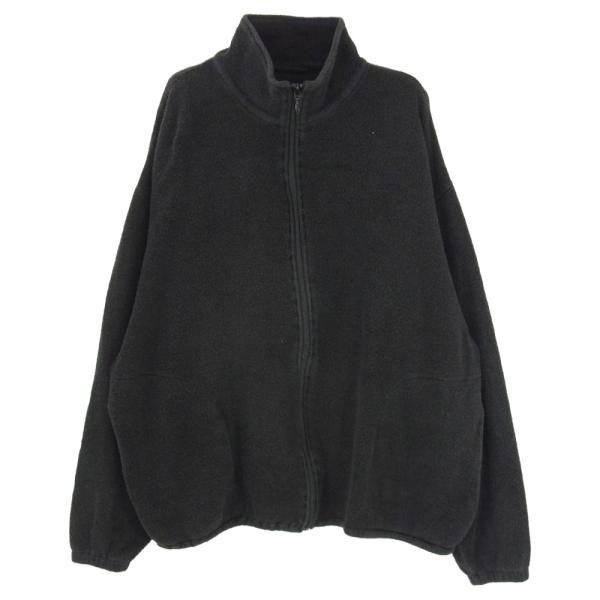 COMOLI コモリ 25AW C03-05011 シルク フリース ジップジャケット FADE BLACK ブラック系 3【中古】 COMOLI コモリ 25AW C03-05011 シルク フリース ジップジャケット FADE