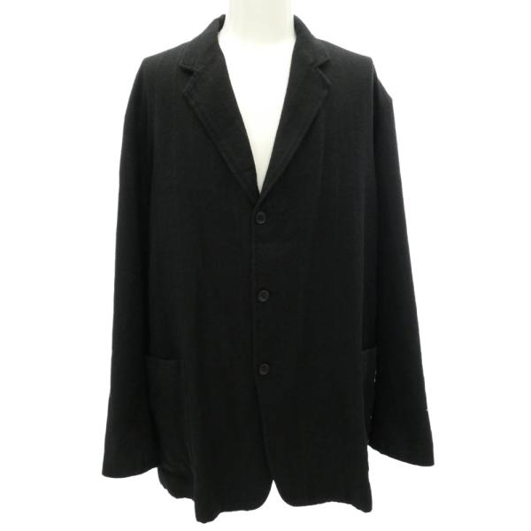 ノ*ア様 COMOLI 24AW カシミヤシルク ジャケット チャコールグレー COMOLI コモリ 24AW A03-01010 カシミヤ シルク ストライプ ジャケット