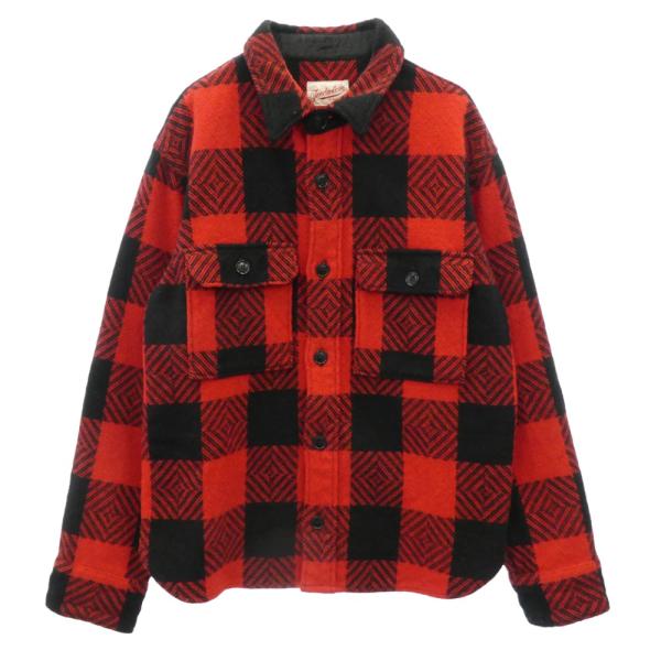 TENDERLOIN/テンダーロイン バッファローチェックウール TENDERLOIN（テンダーロイン） T-BUFFALO SHT バッファロー ウール