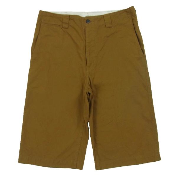 ビズビム パンツ コットン ウール ブラウン 3 visvim コットンパンツ VISVIM ビズビム 0125105008003 25SS WIDE CHINO SHORTS ワイドチノ