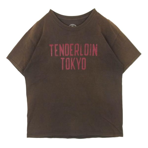 TENDERLOIN T-1st used加工 Mサイズ TENDERLOIN（テンダーロイン） 15SS 本店限定 T-TEE TOKYO ユーズド