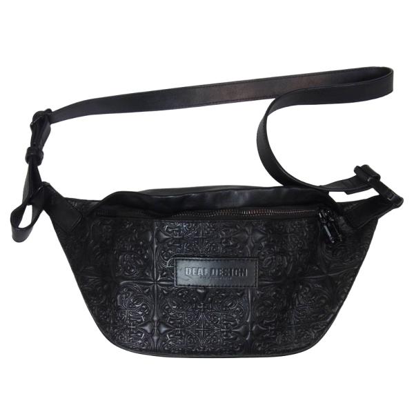バッグ DEAL DESIGN real leather shoulder bag DEAL DESIGN ディールデザイン real leather shoulder bag レザー ロゴ
