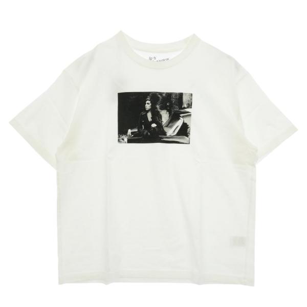 MINEDENIM マインデニム MND-AMW002-00-XL2 Andy Warhol アンディ・ウォーホル 半袖 Tシャツ カットソー ホワイト系 XL【中古】