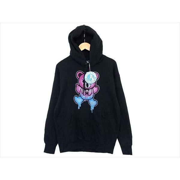 HYSTERIC GLAMOUR GRAFFITI BEAR プリント パーカー