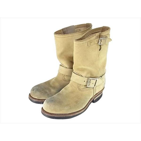 RED WING レッドウィング 8268 ENGINEER BOOTS サンド スエード 