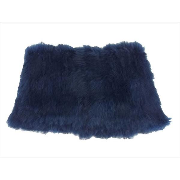 Stretch Fur ストレッチファー Nabro ナブロ ラビットファー スヌード ネックウォーマー レディース その他アクセサリー 紺  【新古品】【未使用】【中古】