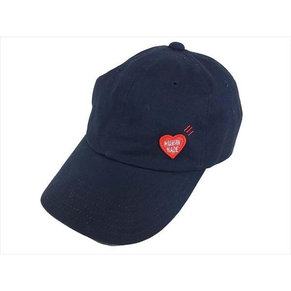 HUMAN MADE ヒューマンメイド ワッペン キャップ ネイビー系 【美品 