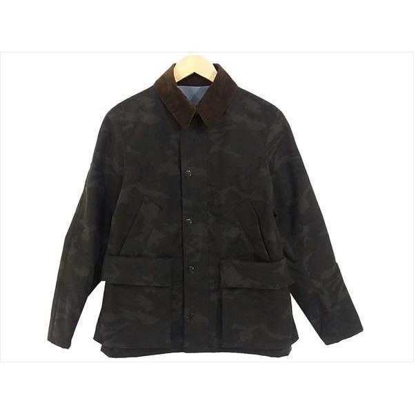 マーカ M15C-03BL01C CAMOUFLAGE NYLON OXFORD 3 LAYER BEDALE JACKET 