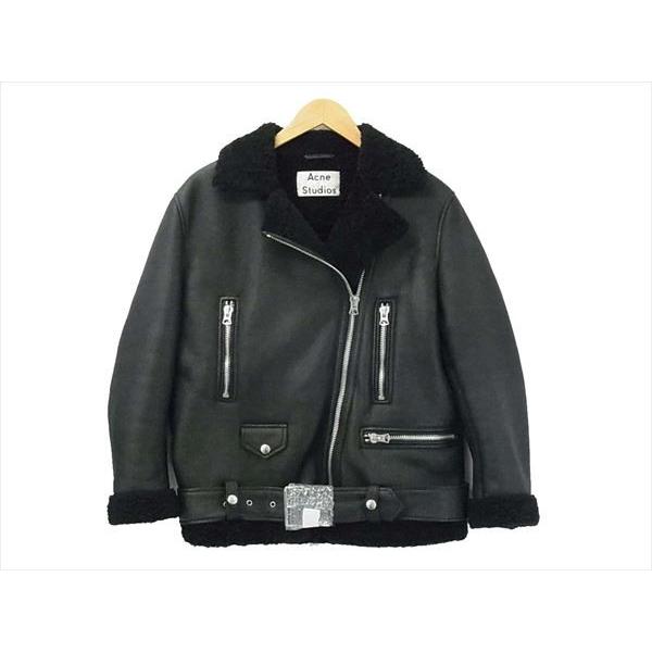 中古】16AW Acne Studios アクネストゥディオズ ムートン ライダース