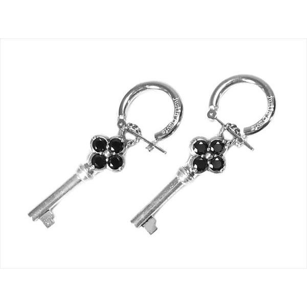 ジャスティンデイビス SEJ573 Regardly イヤリング ピアス シルバー  