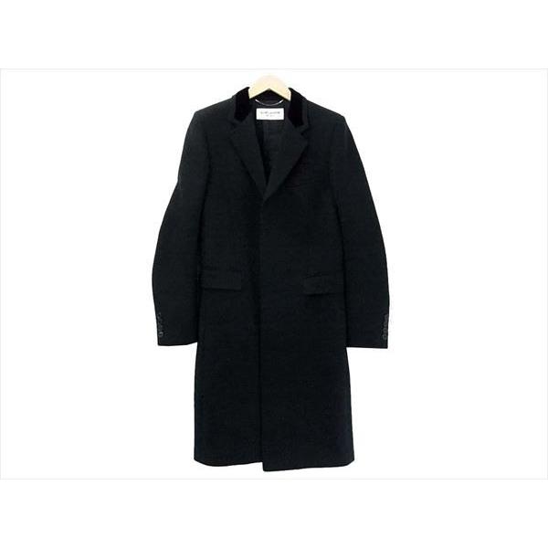 Dior CELINE サンローラン チェスターコート 44 黒 - ジャケット Dior CELINE サンローラン チェスターコート 44 黒 - ジャケット