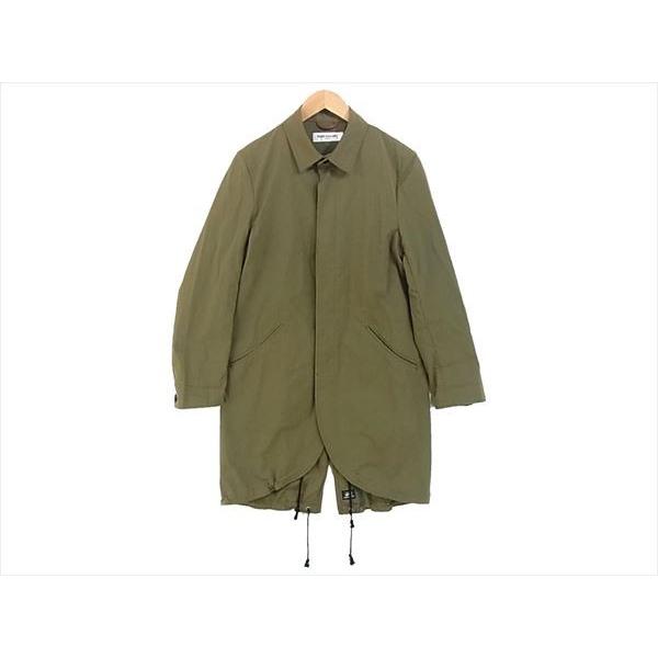 【中古】16SS RUDE GALLERY ルードギャラリー THE BLACK RUDE OVER DUB ミリタリー ステンカラー ジャケット  カーキ(オリーブグリーン)系 2 【美品】