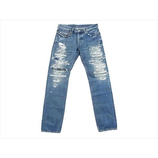 中古】HYSTERIC GLAMOUR ヒステリックグラマー 0233AP09 UR加工デニム  