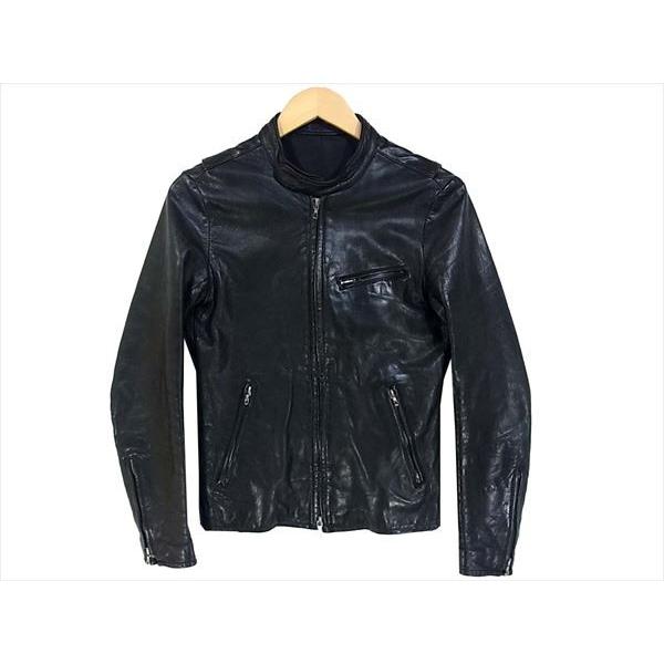 リチウムオム LH22-0104 LEATHER SINGLE RIDERS カウレザーシングル 