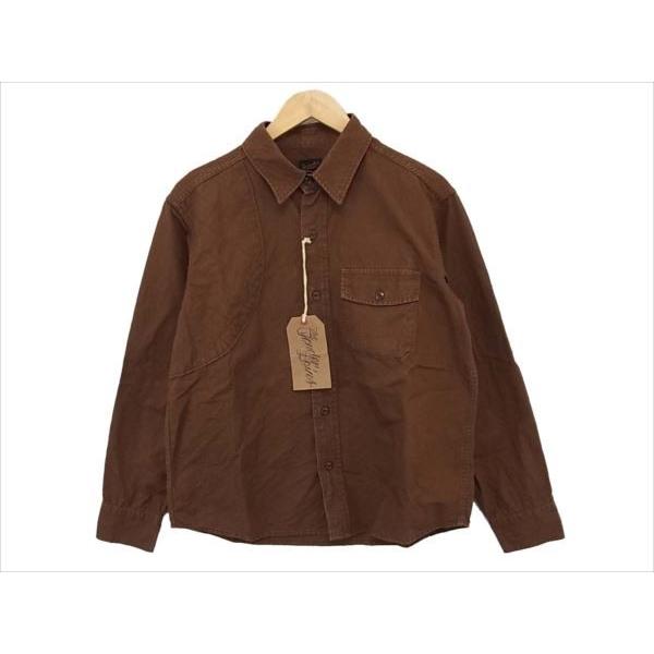 TENDERLOIN テンダーロイン SHOOTER SHT L/S ワーク 長袖シャツ BROWN 