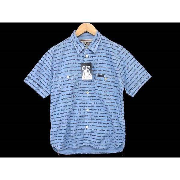 HYSTERIC GLAMOUR ヒステリックグラマー 0222AH06 総柄 半袖シャツ 