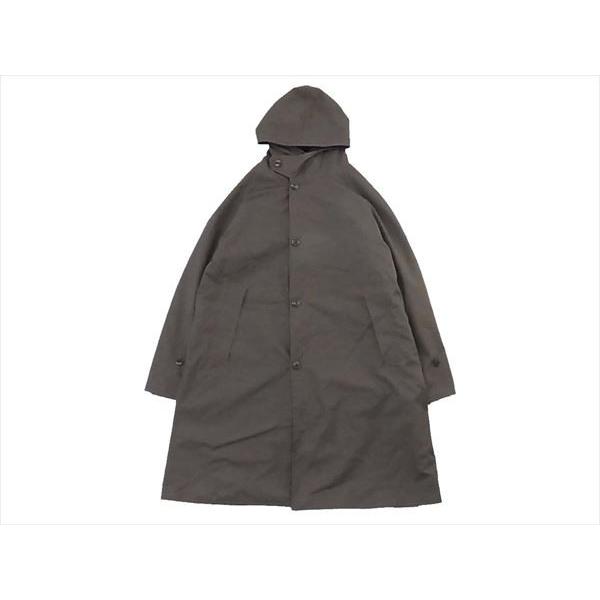 コモリ 15F-04003 フーデッド 15AW コート チャコール系 2 COMOLI 