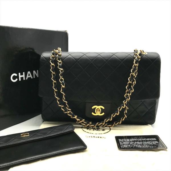 良品 CHANEL シャネル ココマーク マトラッセ チェーン ショルダー