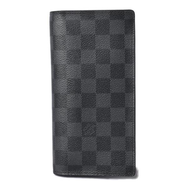 ルイヴィトン 札入れ 長財布 ダミエ グラフィット ポルトフォイユ ロン グレー LOUIS VUITTON（ルイ・ヴィトン） 財布 中古 ダミエグラフィット 長