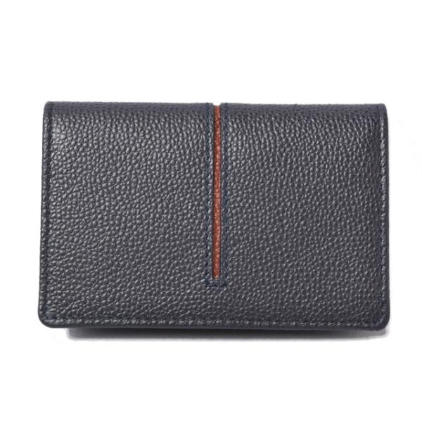 TOD'S（トッズ） カードケース/名刺入れ メンズ レザー ネイビー