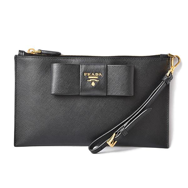 【美品】PRADA 財布・マルチケース・ポーチ・クラッチバッグ PRADA（プラダ） クラッチバッグ/トラベルポーチ/マルチウォレット