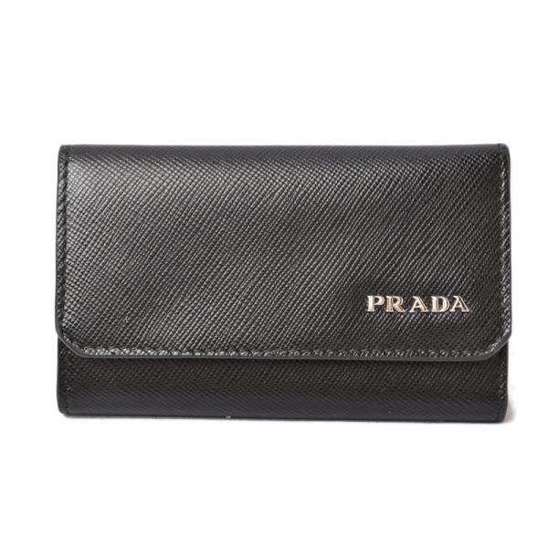 john2020 プラダ⭐️ レザー キーケース　2M0025 未使用 PRADA プラダ アウトレット キーケース キーホルダー 2M0025