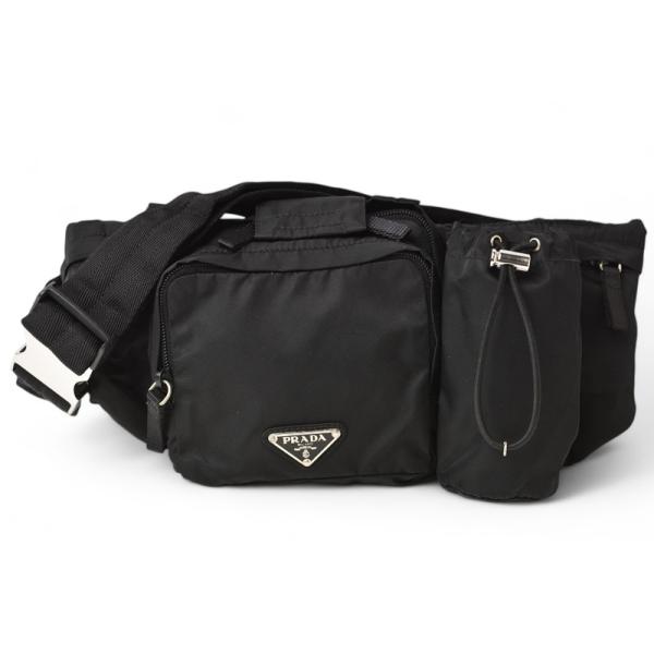 ★金額相談歓迎★【超美品】PRADAナイロンウエストポーチ PRADA（プラダ） ウエストバッグ/ウエストポーチ/ボディバッグ