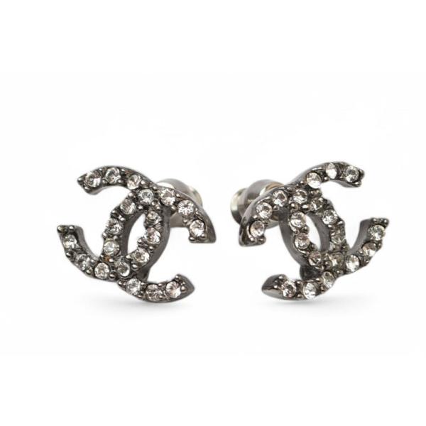 CHANEL シャネル ピアス CCマーク/ココマーク ラインストーン CHANEL シャネル ピアス CCマーク/ココマーク ラインストーン