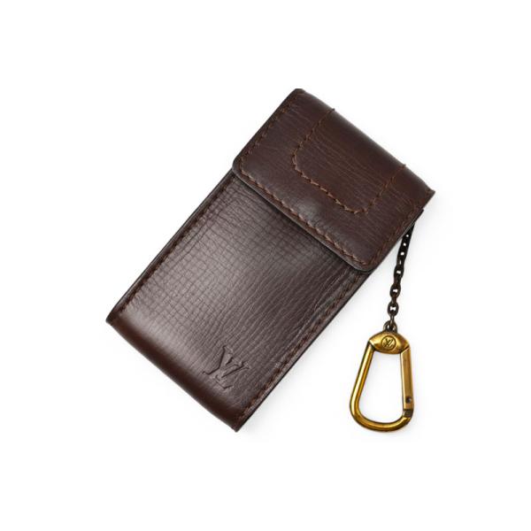 ルイヴィトン キーケース/キーポーチ/小物入れ キーレス収納 LOUIS VUITTON ヴィンテージ ミニポーチ/ユタ M92539 カフェ【中古】 LOUIS VUITTON（ルイ・ヴィトン） キーケース/キーポーチ/小物入れ