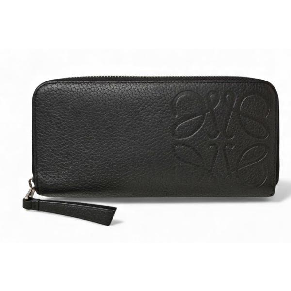 LOEWE（ロエベ） 財布 長財布/ZIP AROUND アナグラム グレインカーフ