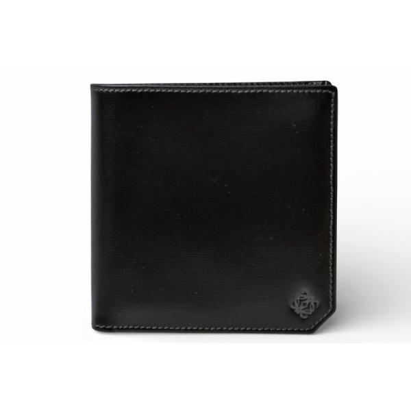 LOEWE（ロエベ） 財布 未使用 二つ折り/折財布 アナグラム ブラック