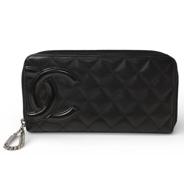 CHANEL（シャネル） 財布 カンボンライン ラウンドファスナー式/長財布